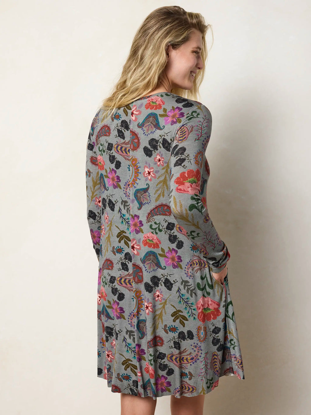 Stevie ButterSoft Knit Mini Dress - Femme Folk Teal