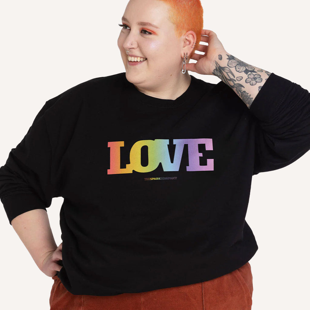 LOVE Rainbow Sweatshirt
