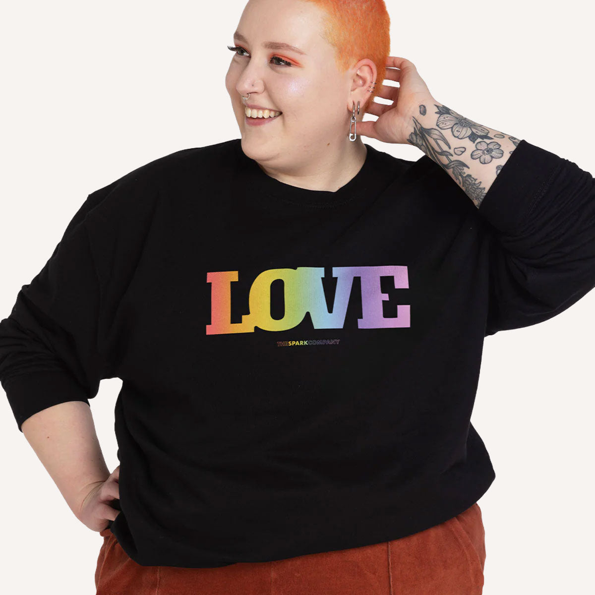 LOVE Rainbow Sweatshirt