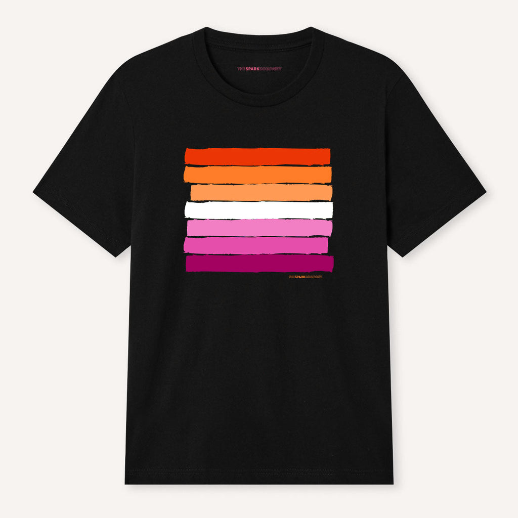 Lesbian Flag Pride T-Shirt