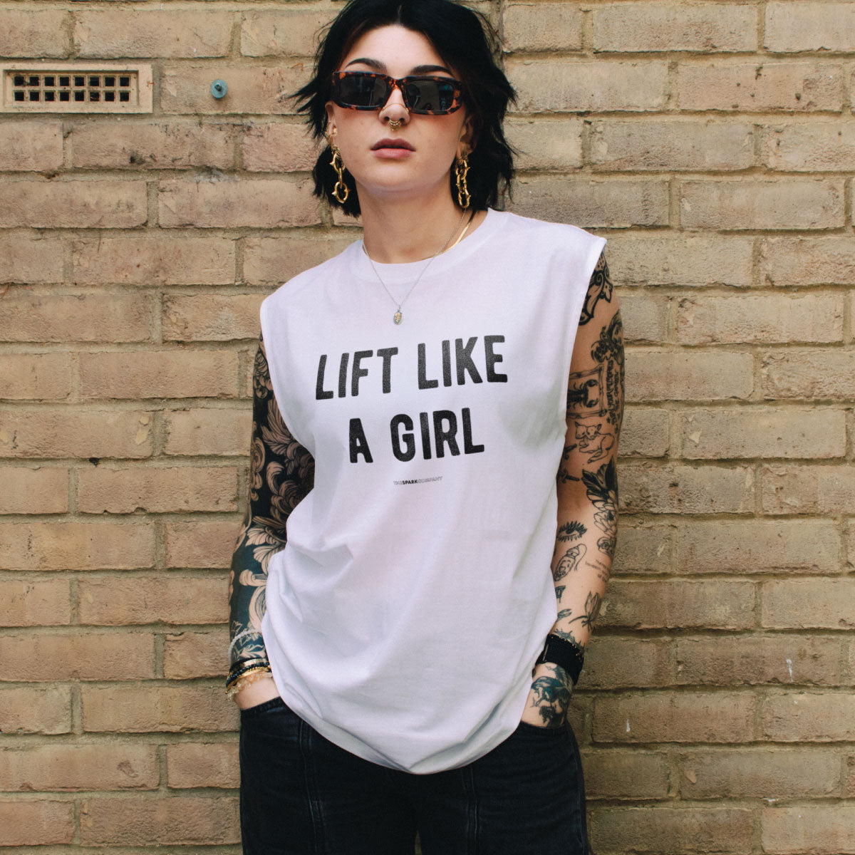 Lift Like A Girl Sleeveless T-Shirt