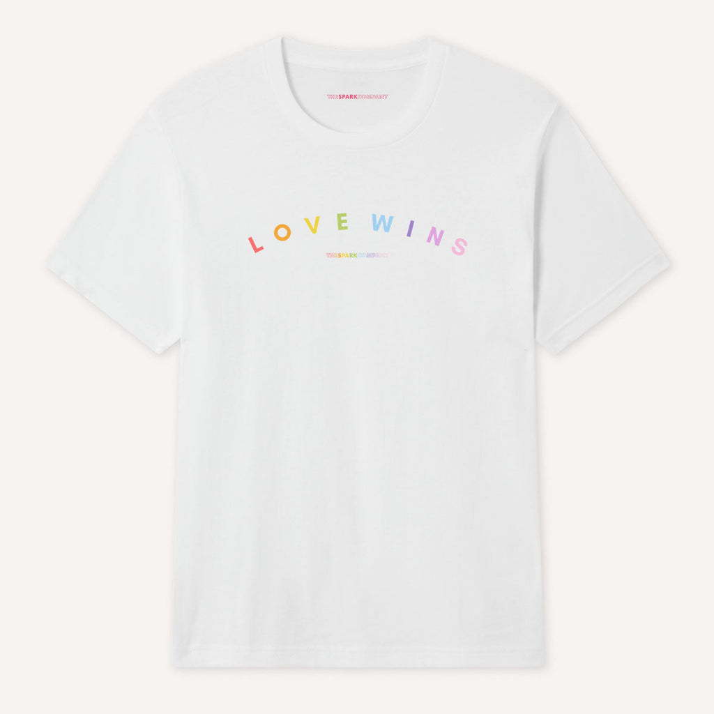 Love Wins Pastel Heart T-Shirt