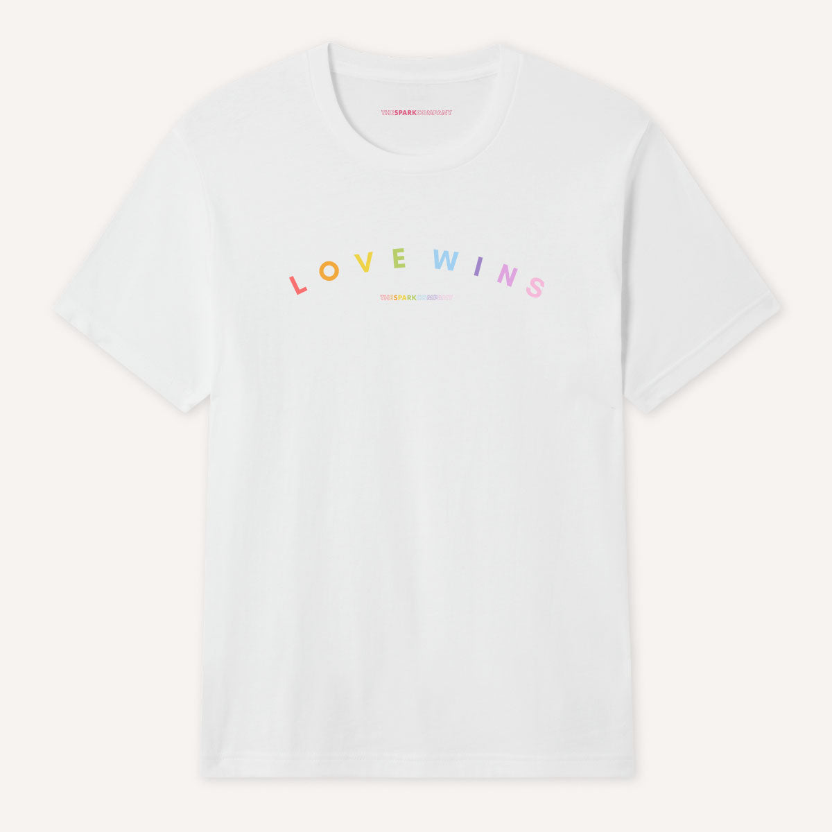 Love Wins Pastel Heart T-Shirt