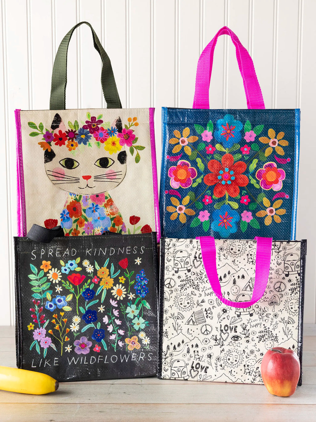 Insulated Lunch Bag - Spread Kindness Like Wildflowers