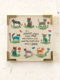 Corner Magnet Keepsake - Every Cat Has A Home