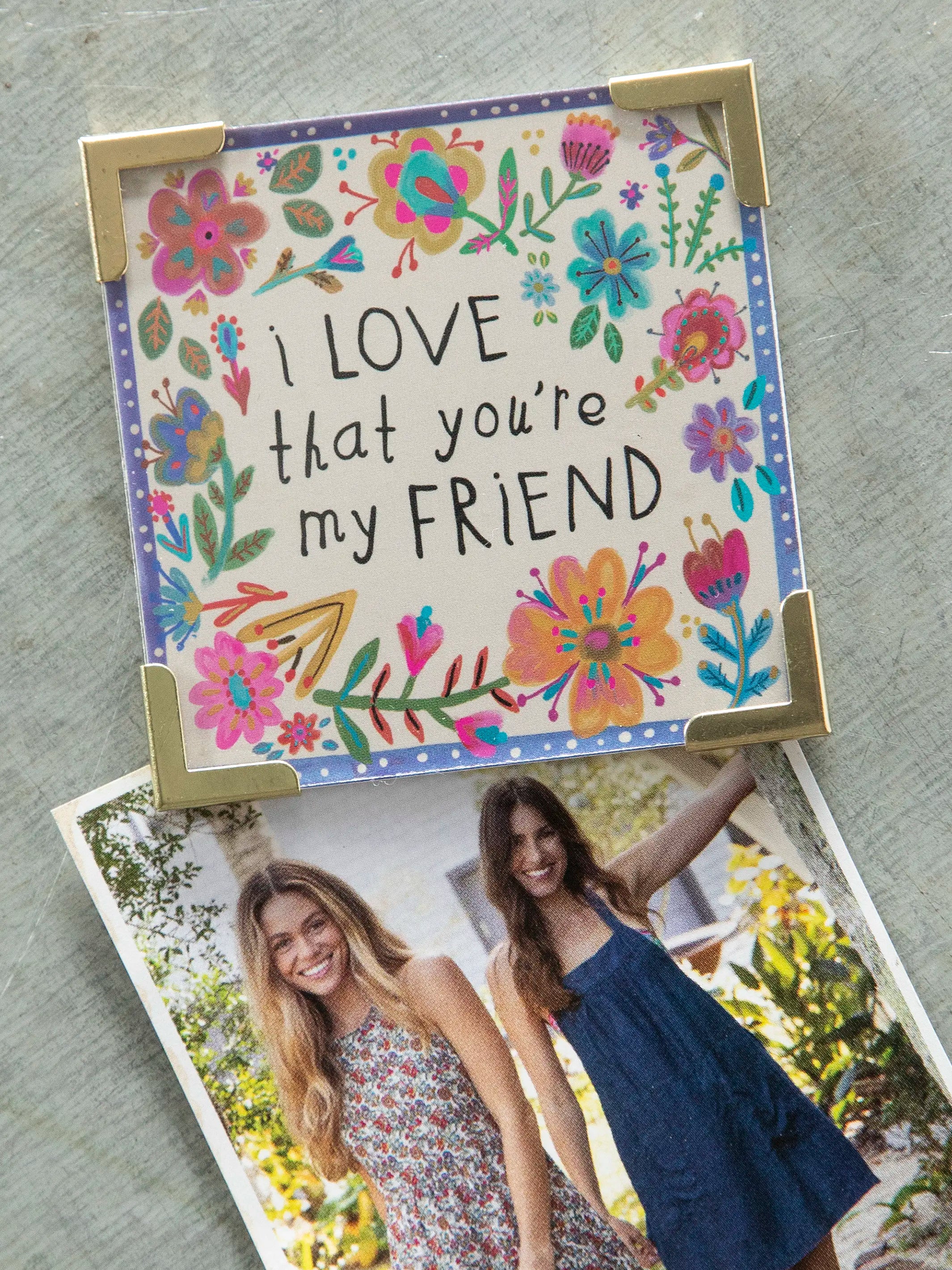 Corner Magnet Keepsake - Friend