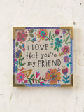 Corner Magnet Keepsake - Friend