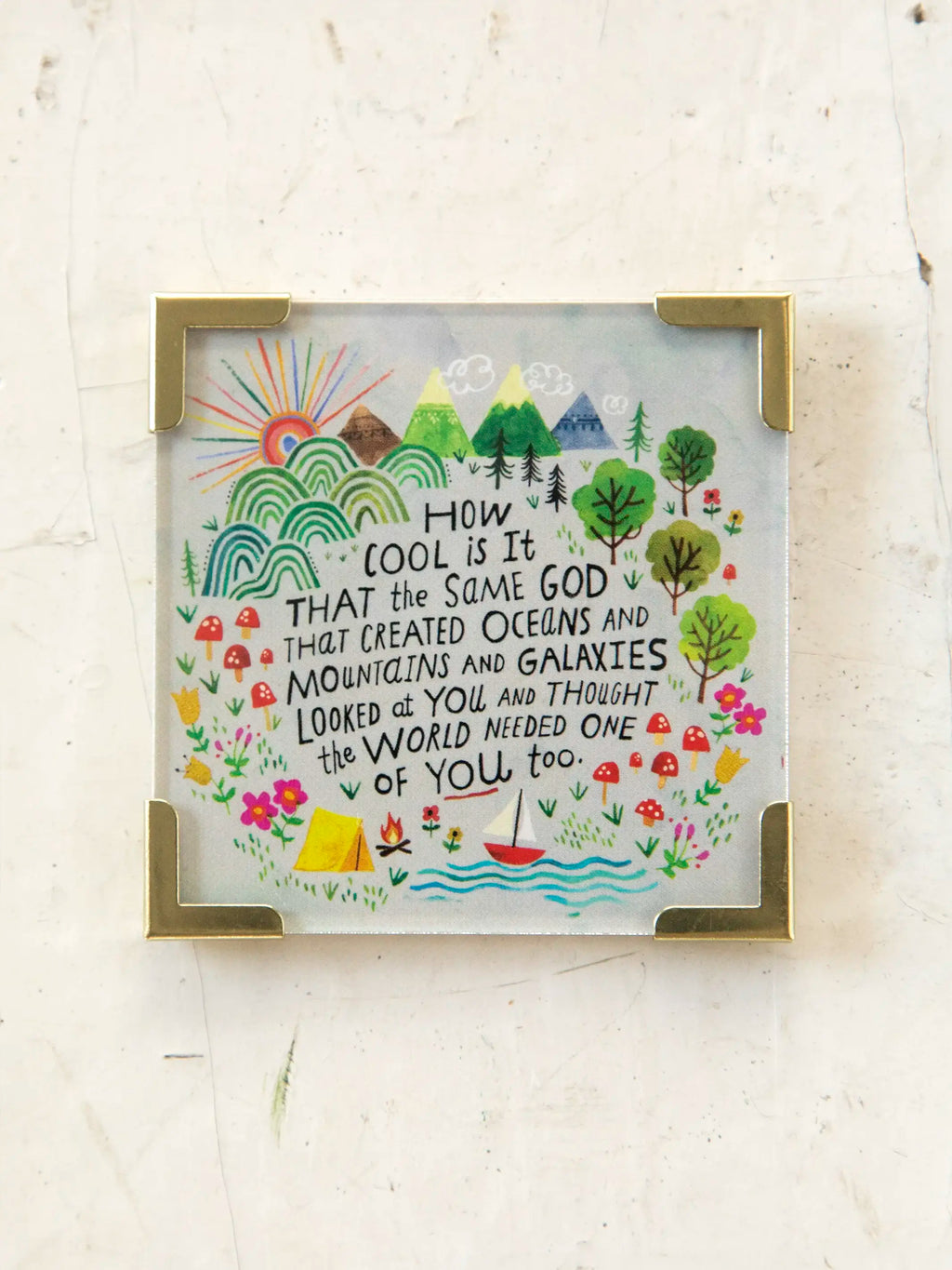 Corner Magnet Keepsake - How Cool Is It