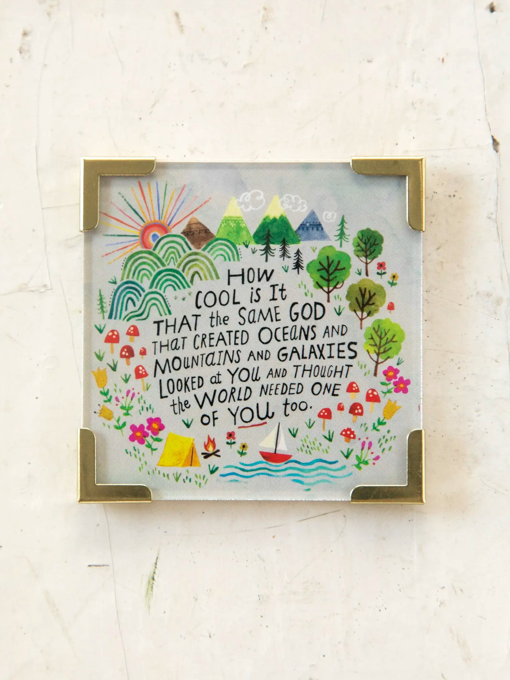 Corner Magnet Keepsake - How Cool Is It