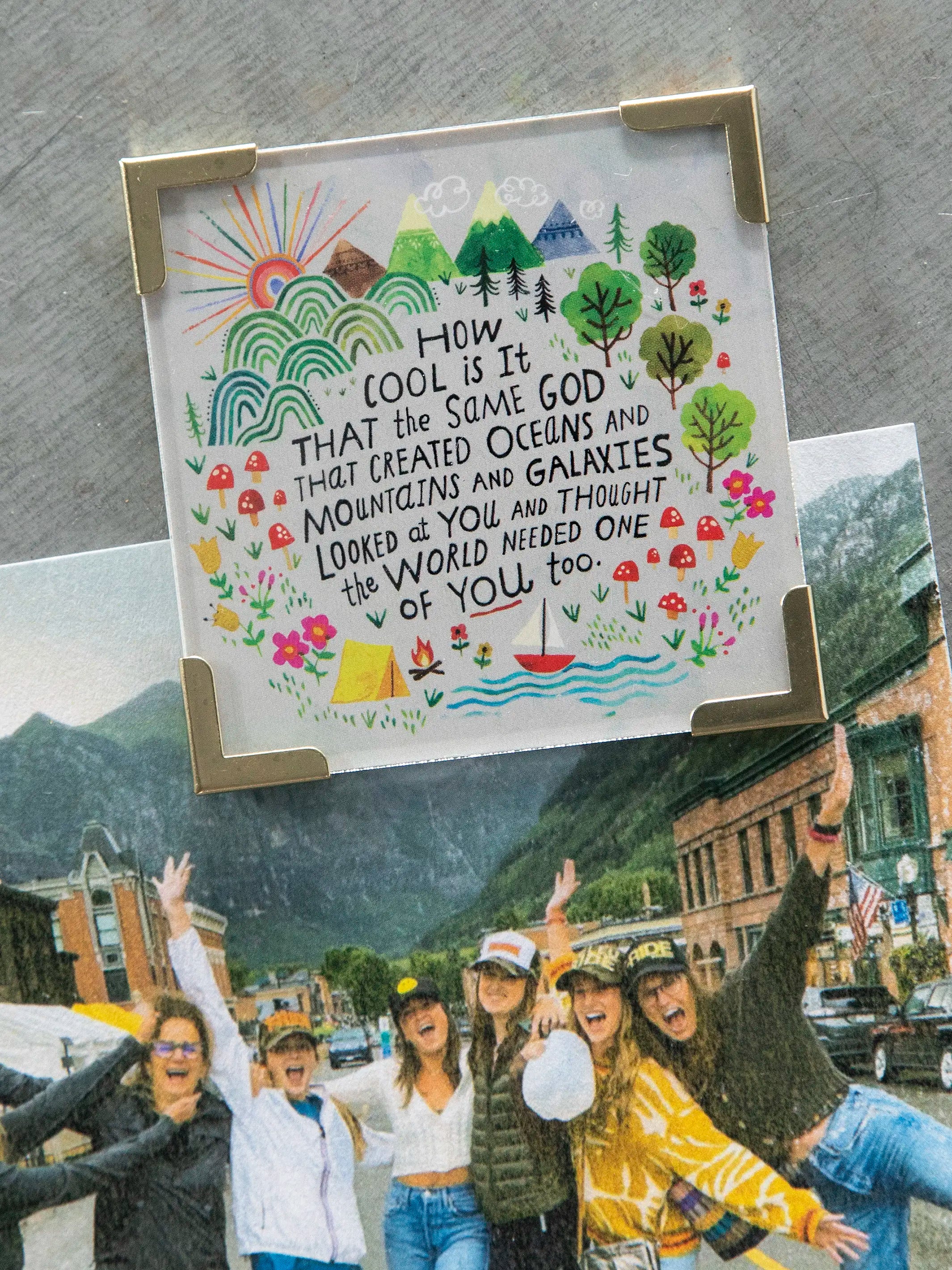 Corner Magnet Keepsake - How Cool Is It