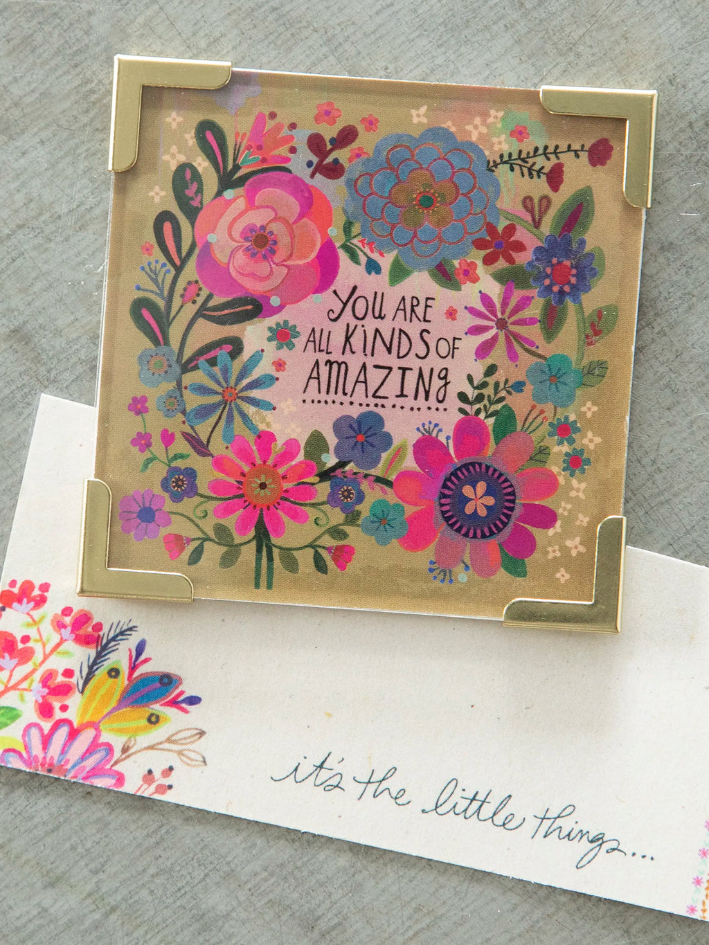 Corner Magnet Keepsake - You Are Amazing