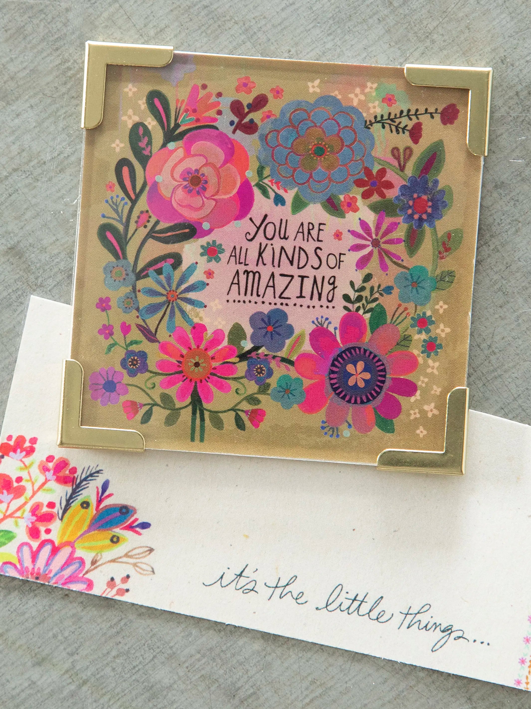 Corner Magnet Keepsake - You Are Amazing