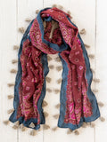 Sayulita Scarf - Brimfield Bandana Ruby