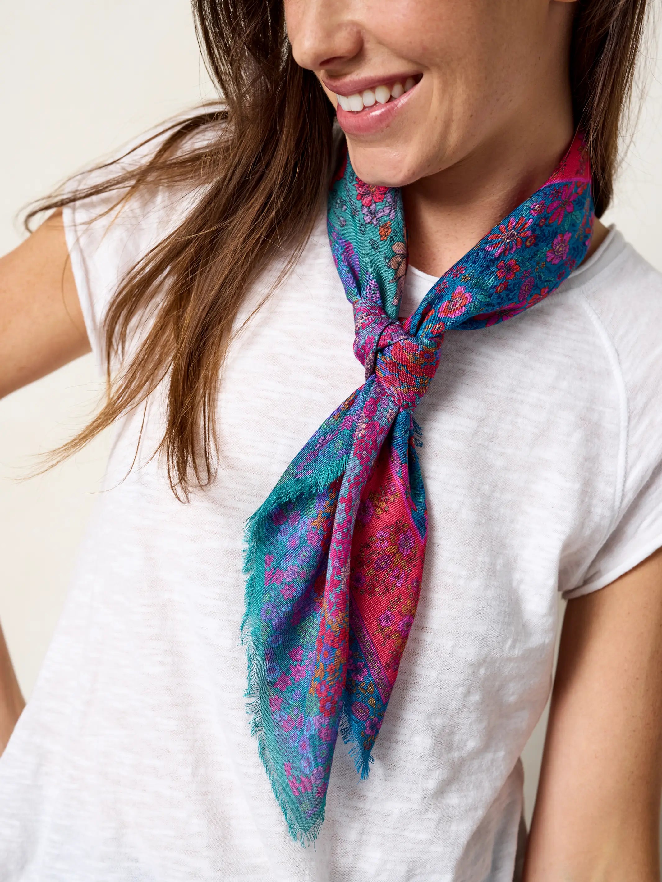 Boho Bandana Scarf - Jewel Positano Scarf