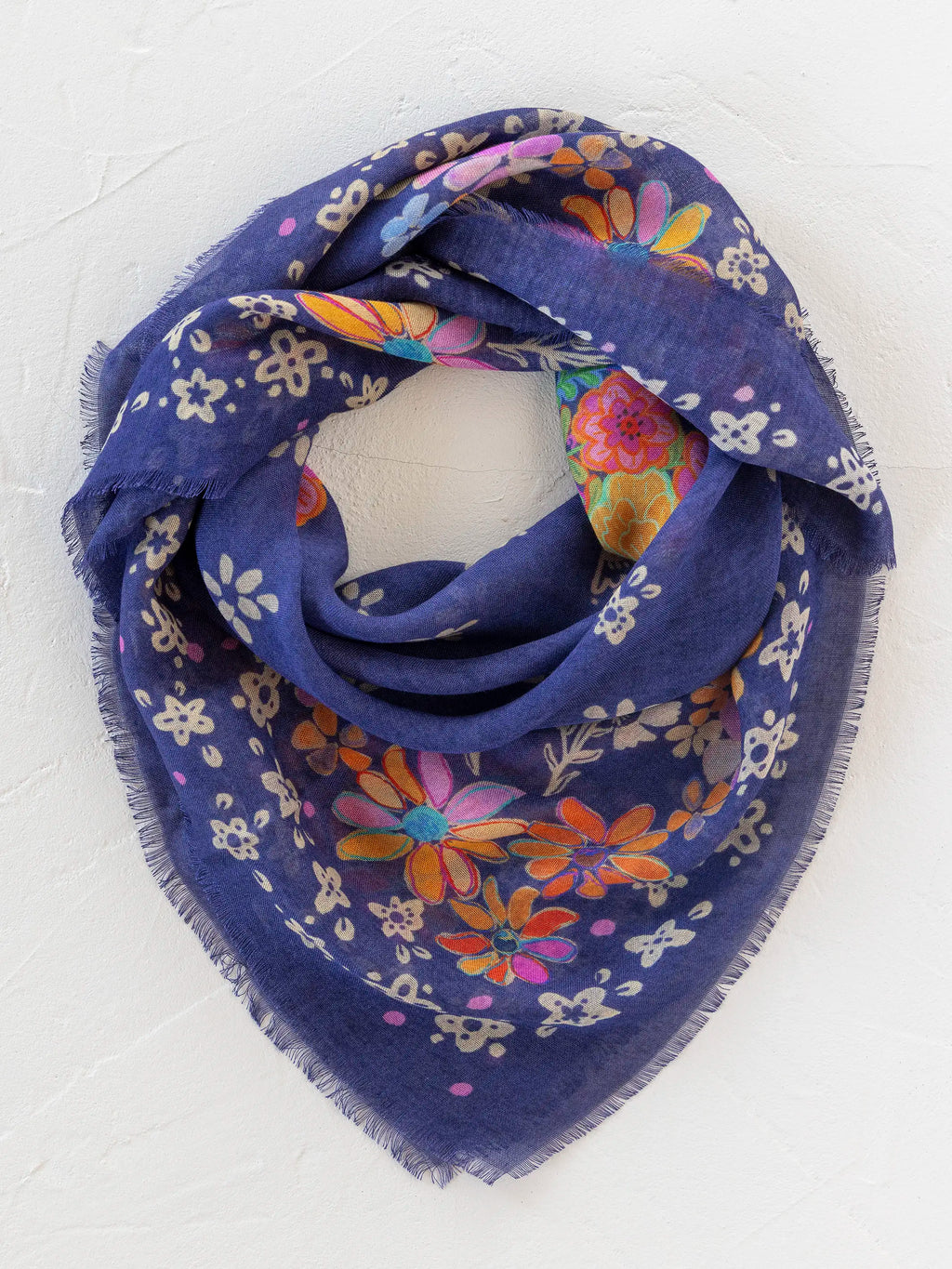 Boho Bandana Scarf - Tropic Bandana Navy