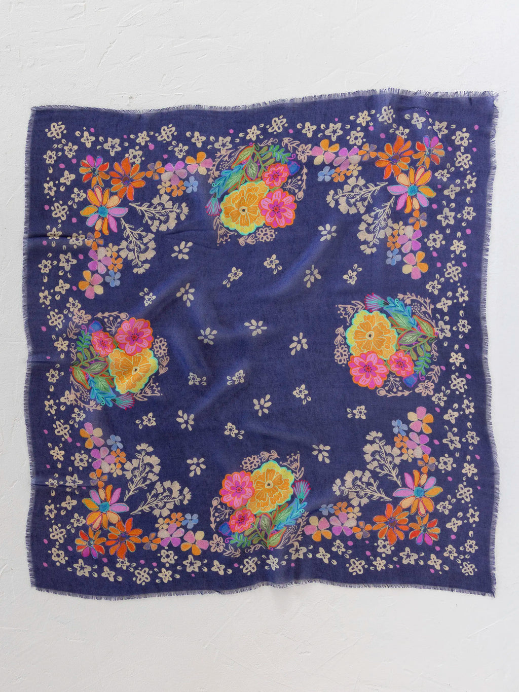 Boho Bandana Scarf - Tropic Bandana Navy