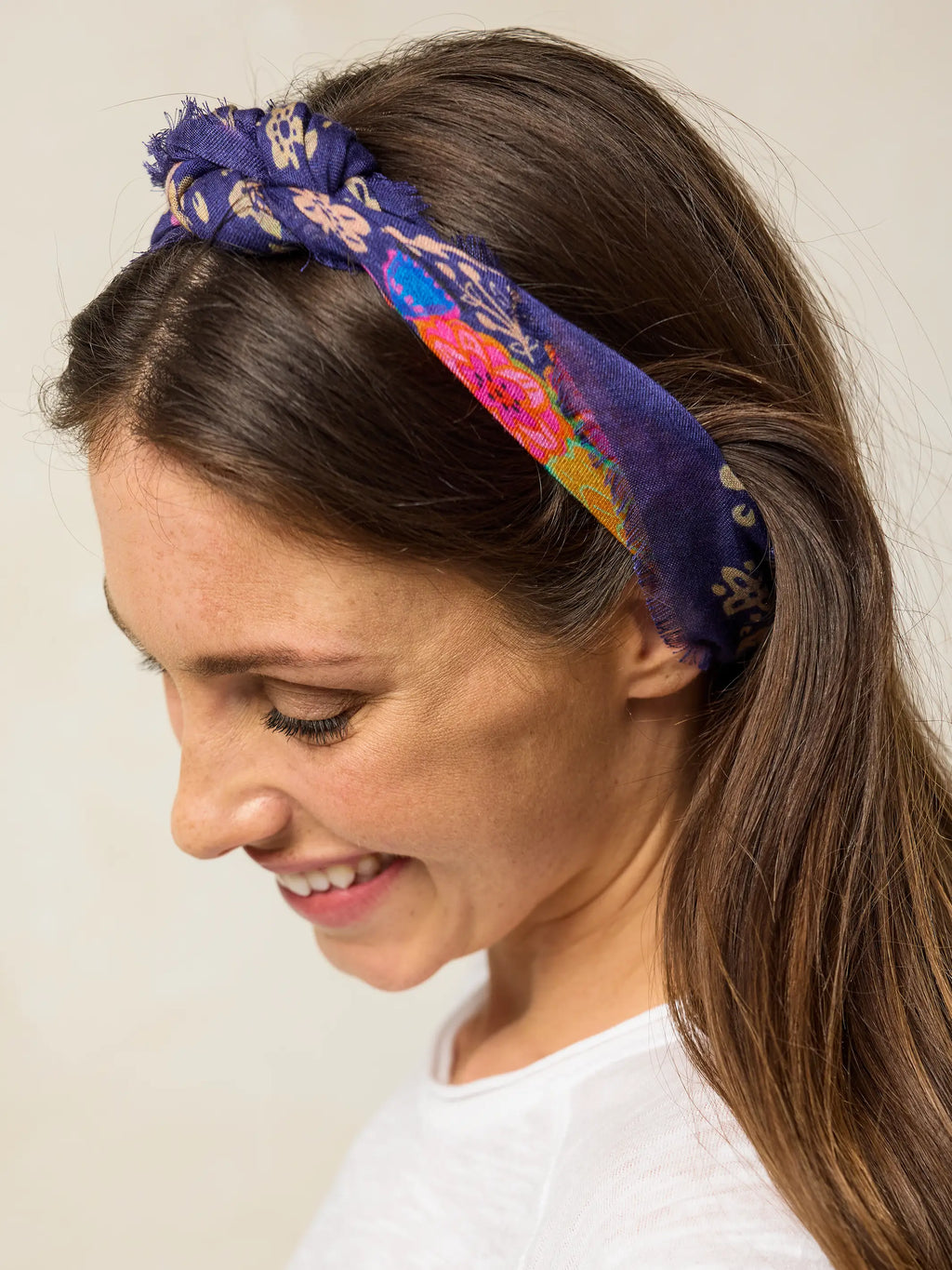 Boho Bandana Scarf - Tropic Bandana Navy
