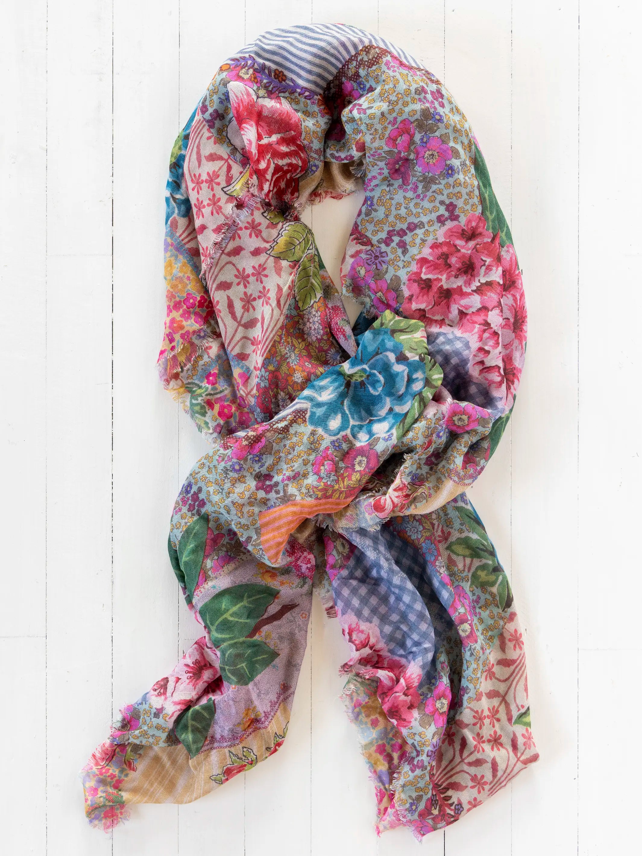 Convertible Scarf -  Pink Vintage Treasure