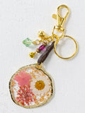 Pressed Flower Keychain