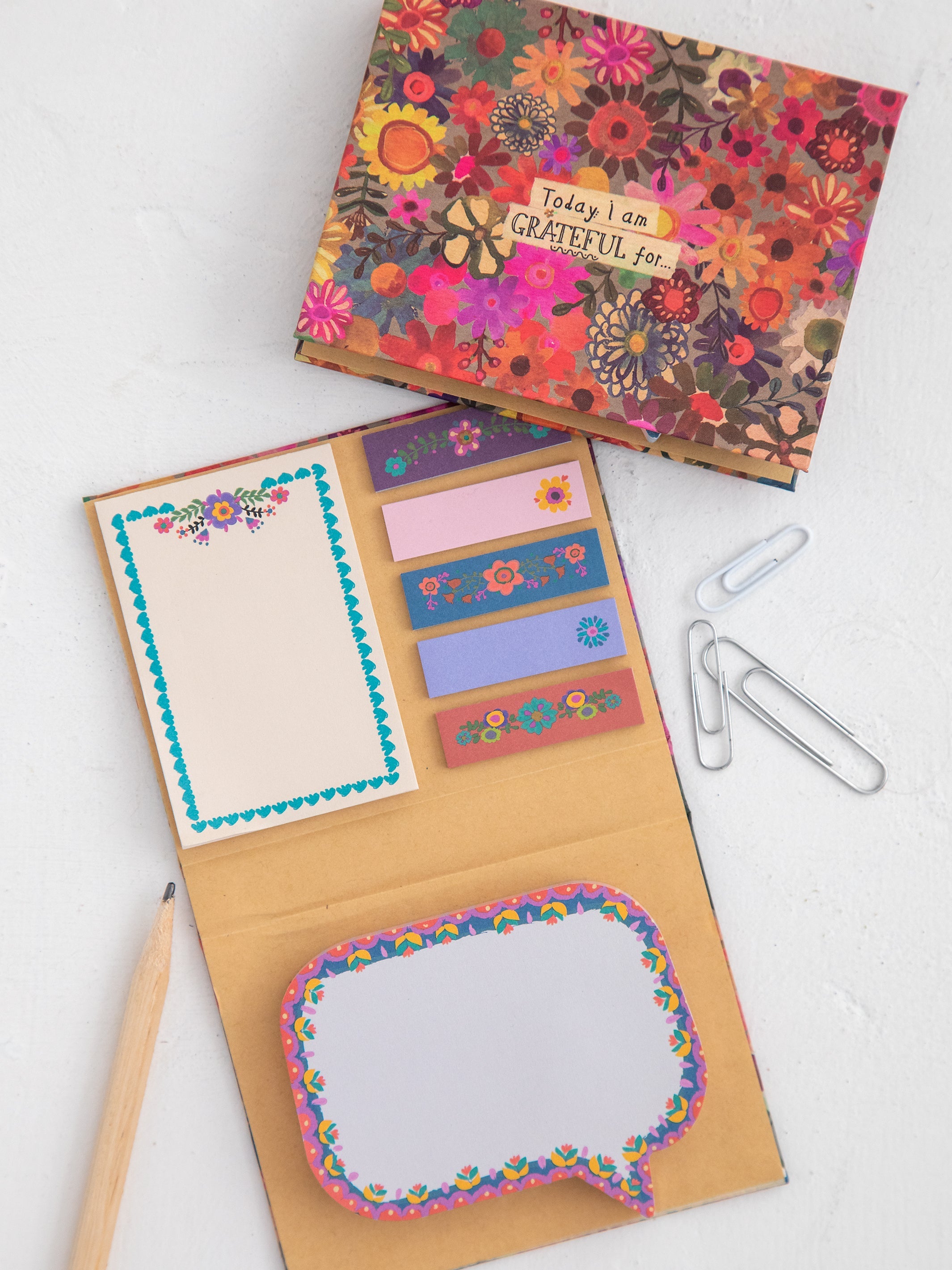 Sticky Note Book - Grateful For