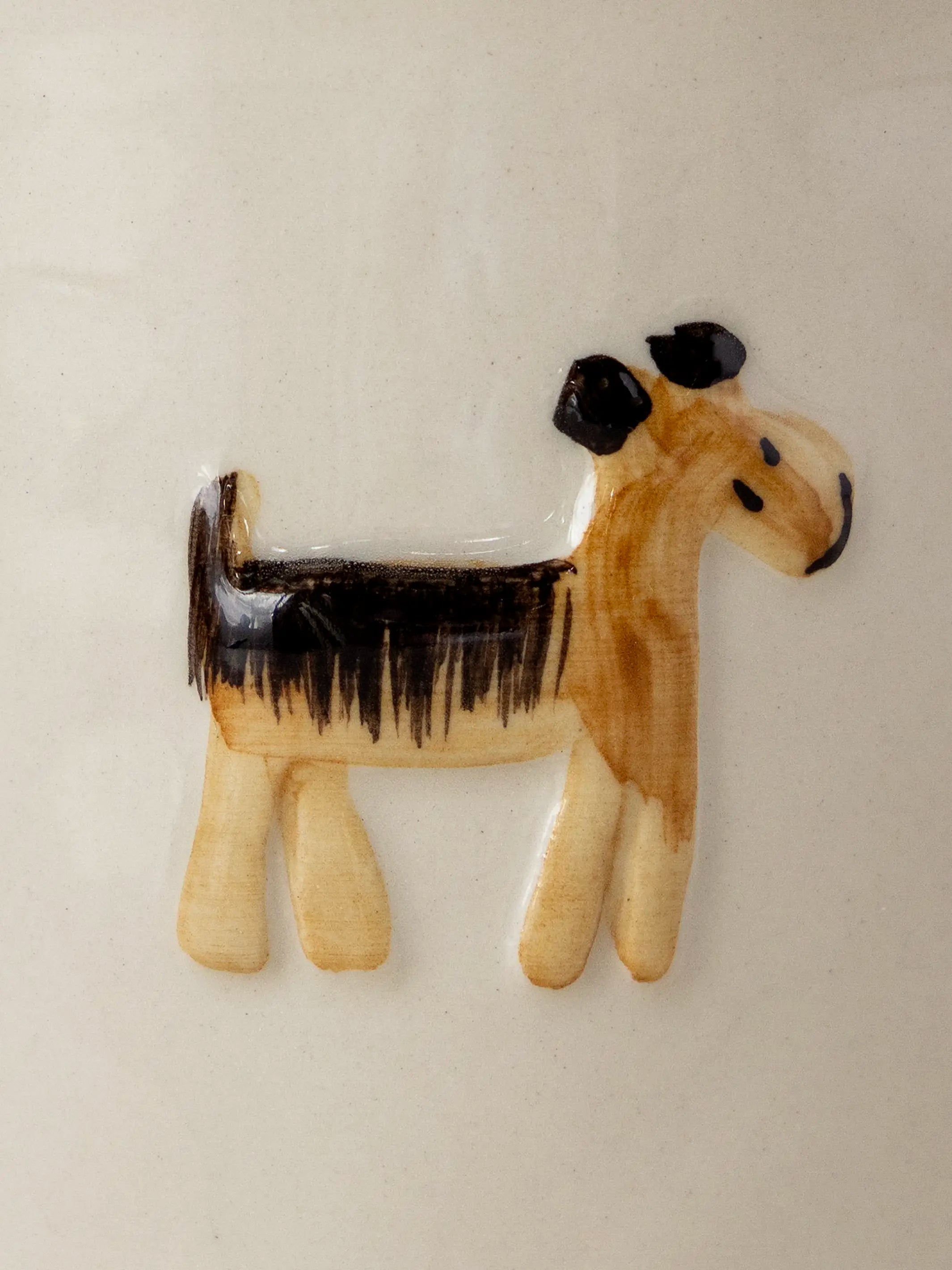 Stoneware Pet Mug - Dog