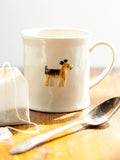 Stoneware Pet Mug - Dog