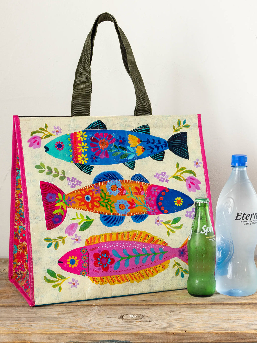 Insulated Cooler Tote - Fish