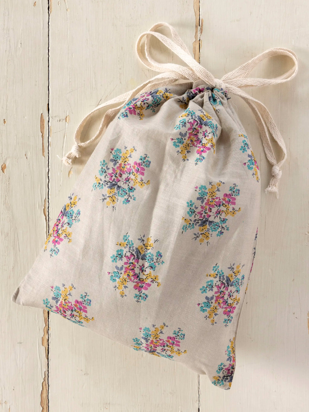 Cotton Skirt-In-A-Bag - Antique Blossoms Beige