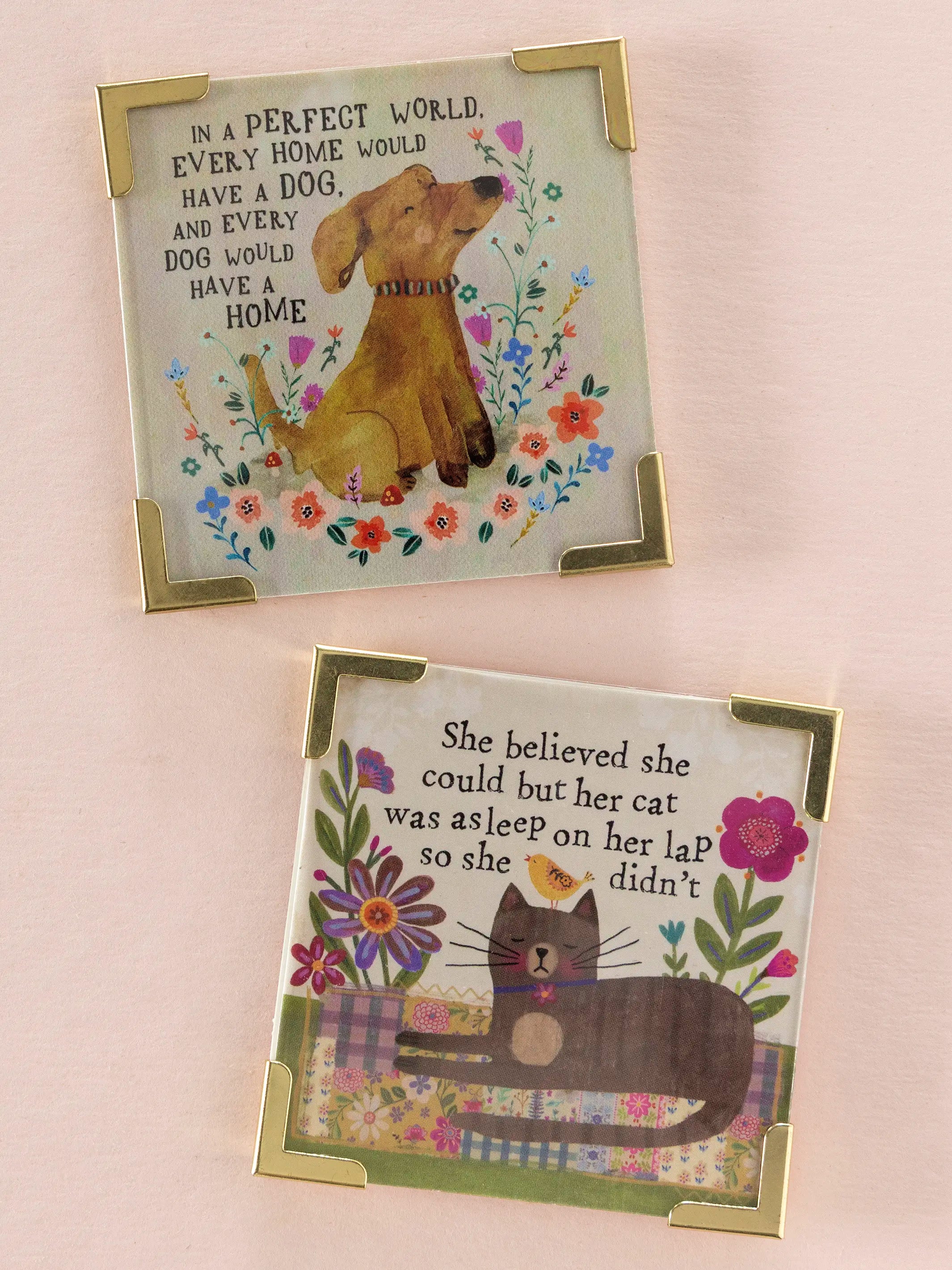 Corner Magnet Keepsake - Cat
