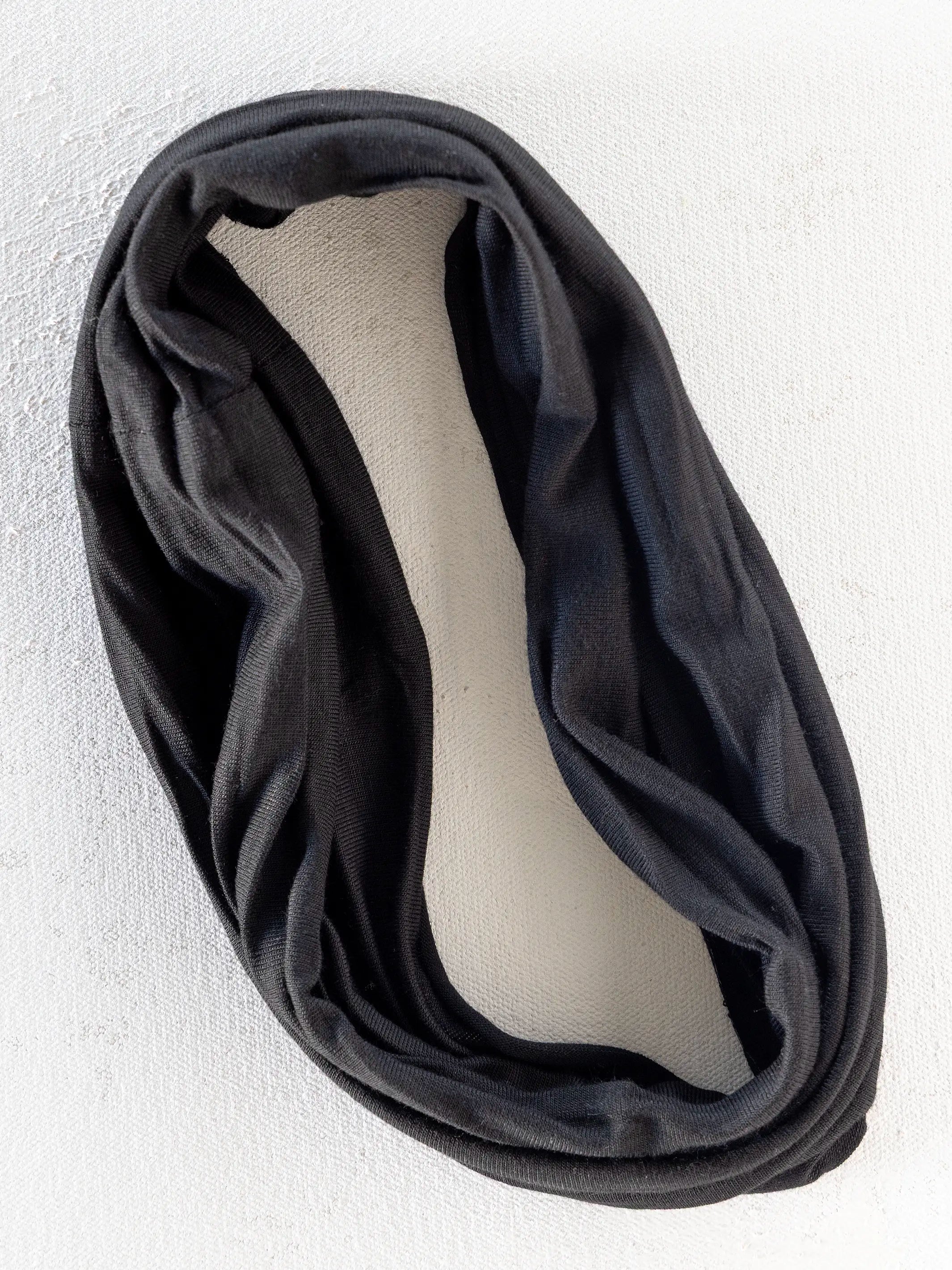 Solid Boho Bandeau® Headband - Black