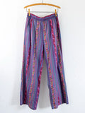 Mix & Match Cotton Pajama Pants - Retro Ribbons Navy