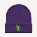 Medusa Embroidered Beanie Hat