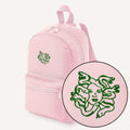 Medusa Embroidered Mini Backpack