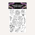 Medusa Tattoo Transfer Sheet