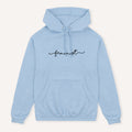 Minimalist Feminist Script Hoodie
