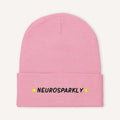 Neurosparkly Embroidered Beanie Hat