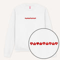 No Thanks Embroidered Sweatshirt
