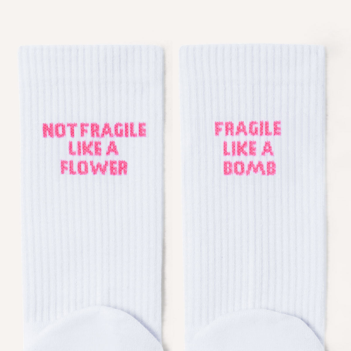 Feminist Slogan Socks Set