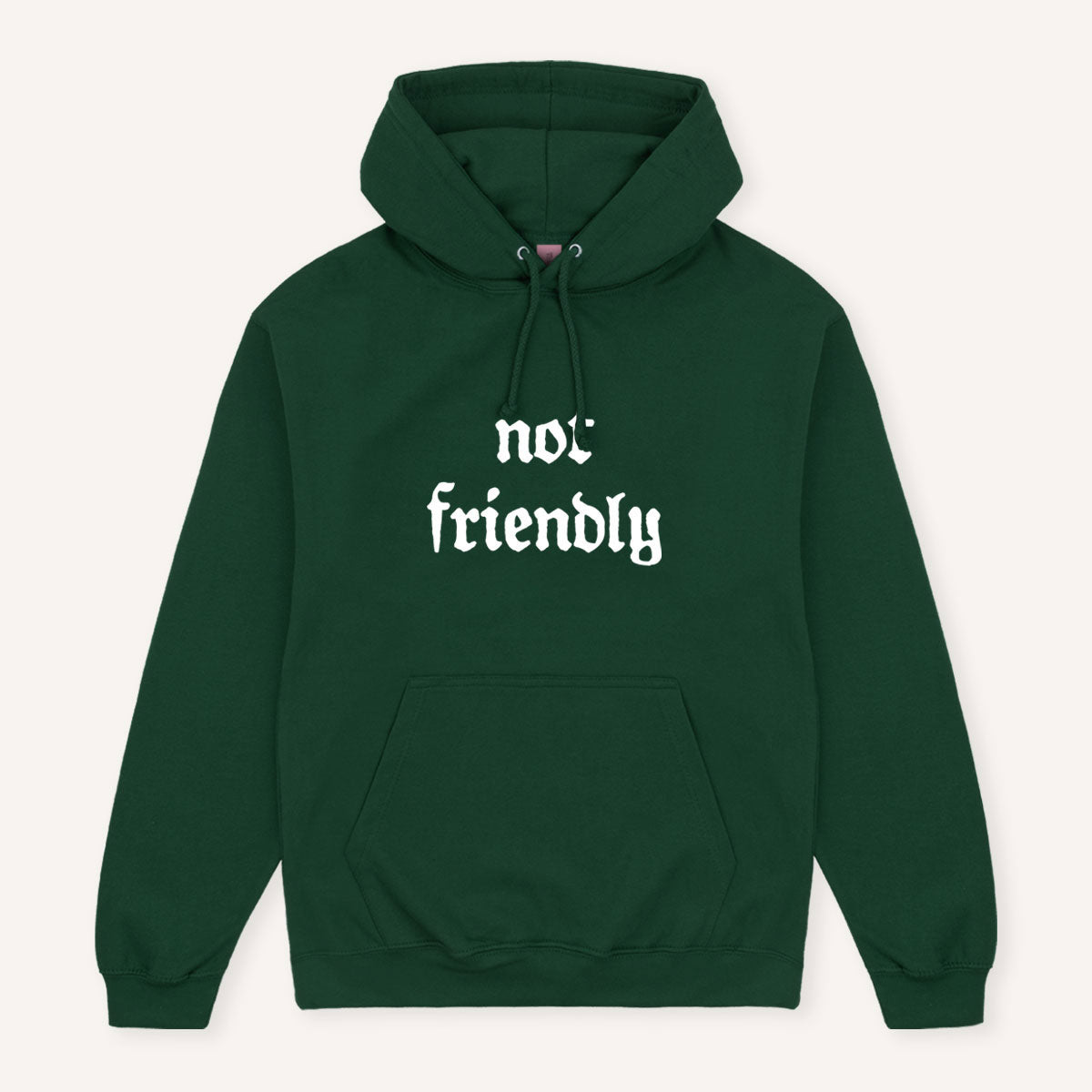 Not Friendly Hoodie