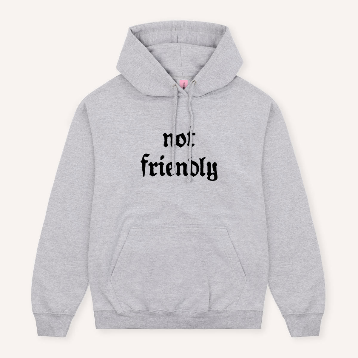 Not Friendly Hoodie