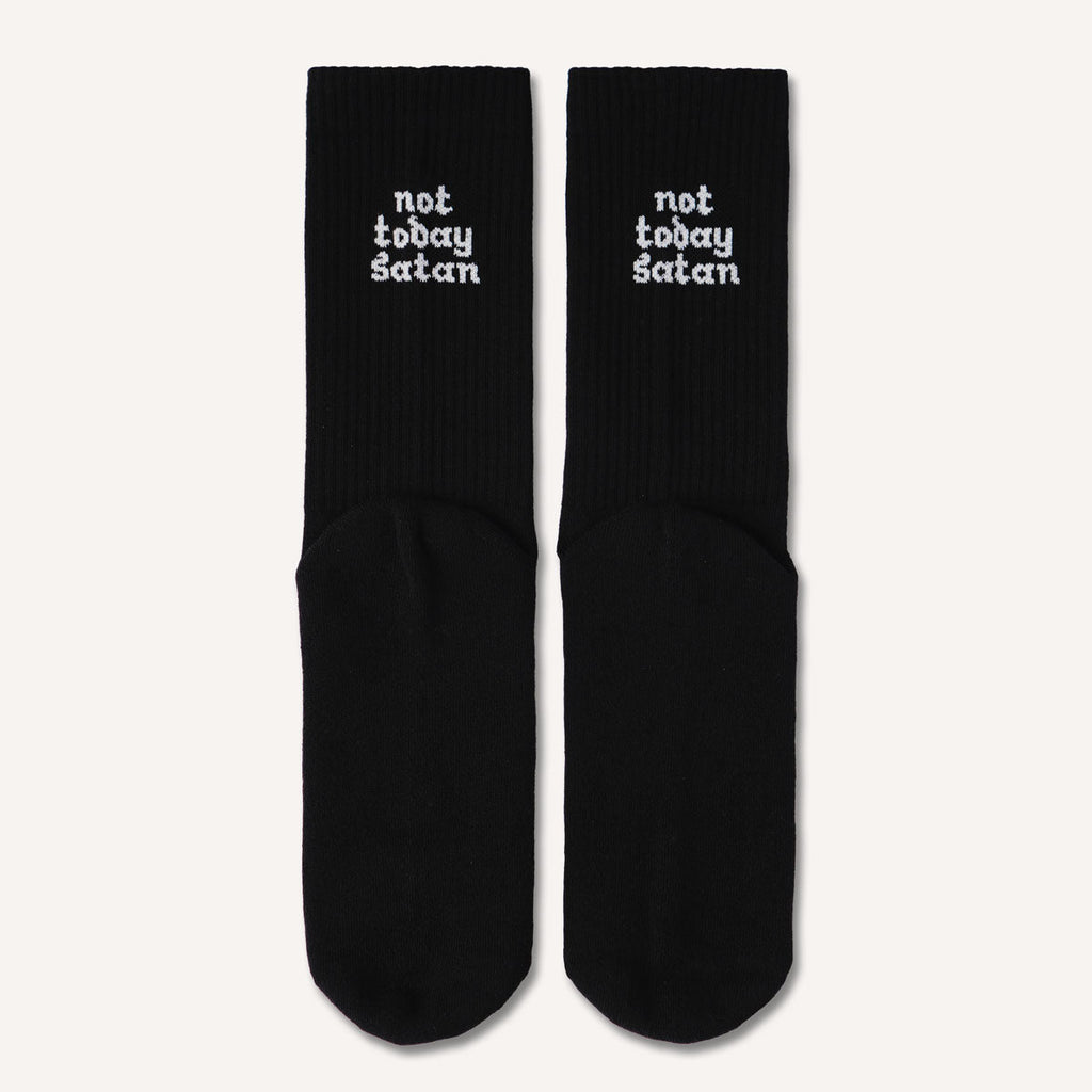 Not Today Satan Socks