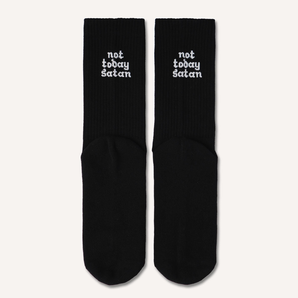 Not Today Satan Socks