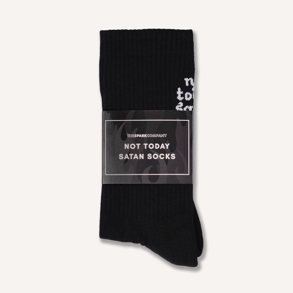 Not Today Satan Socks