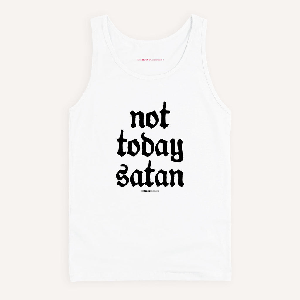 Not Today Satan Tank Top