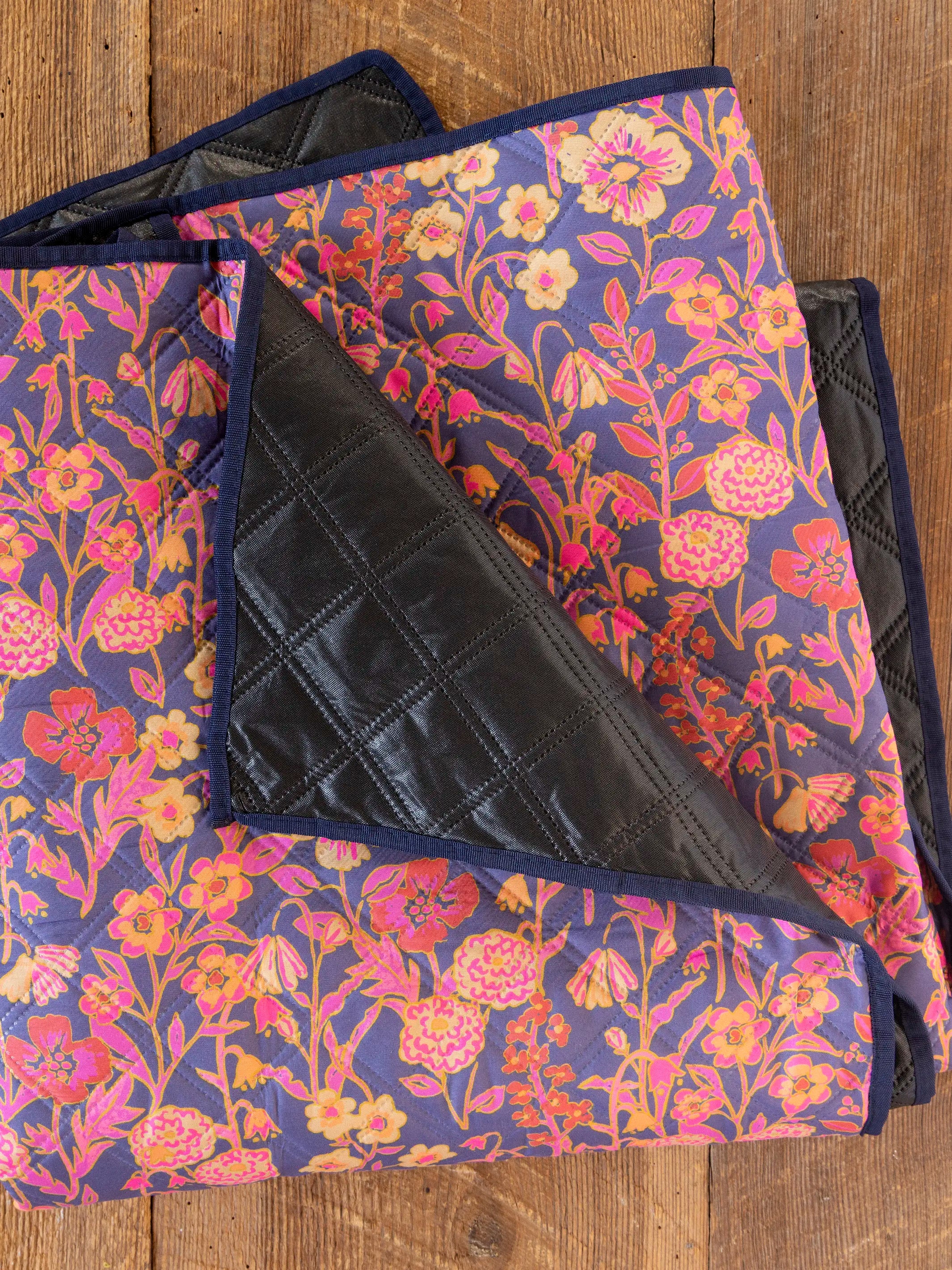 Wanderlust Camping Mat - Meadow Navy