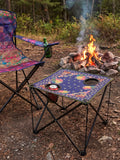 Happy Camp Table - Indigo Floral