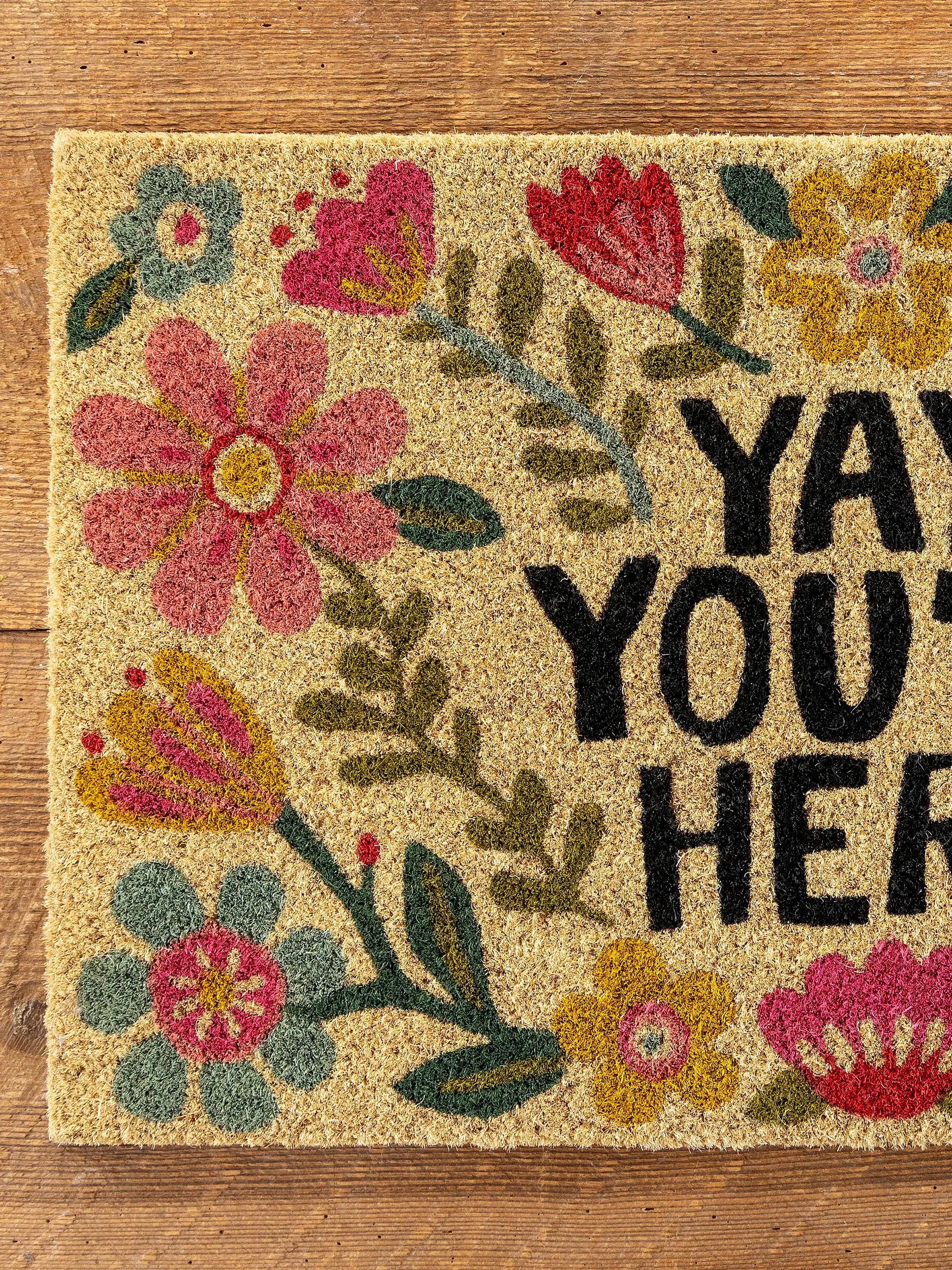 Bungalow Doormat - Cream Yay You're Here
