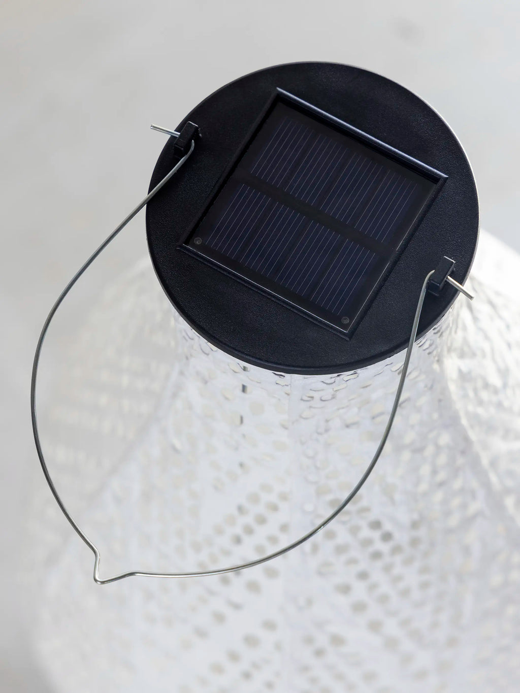 Boho Lace Solar Lantern - Large Vase