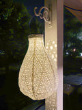 Boho Lace Solar Lantern - Large Vase