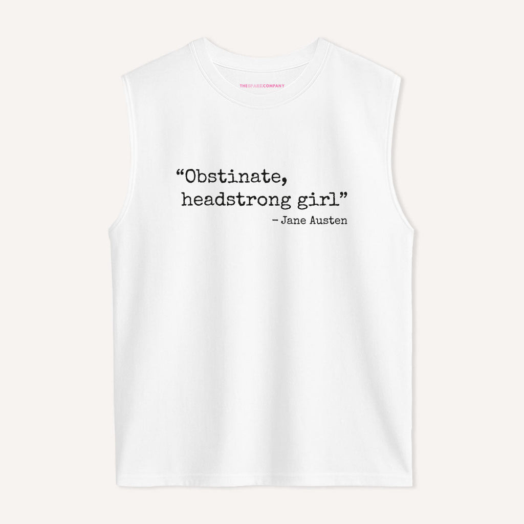Obstinate, Headstrong Girl Sleeveless T-Shirt
